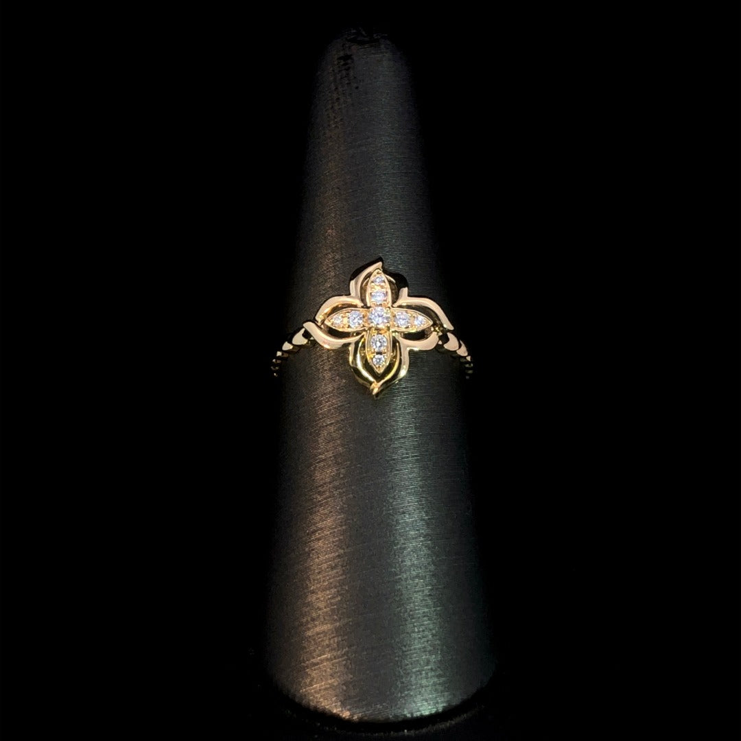 163219 - .10 ctw diamond ring