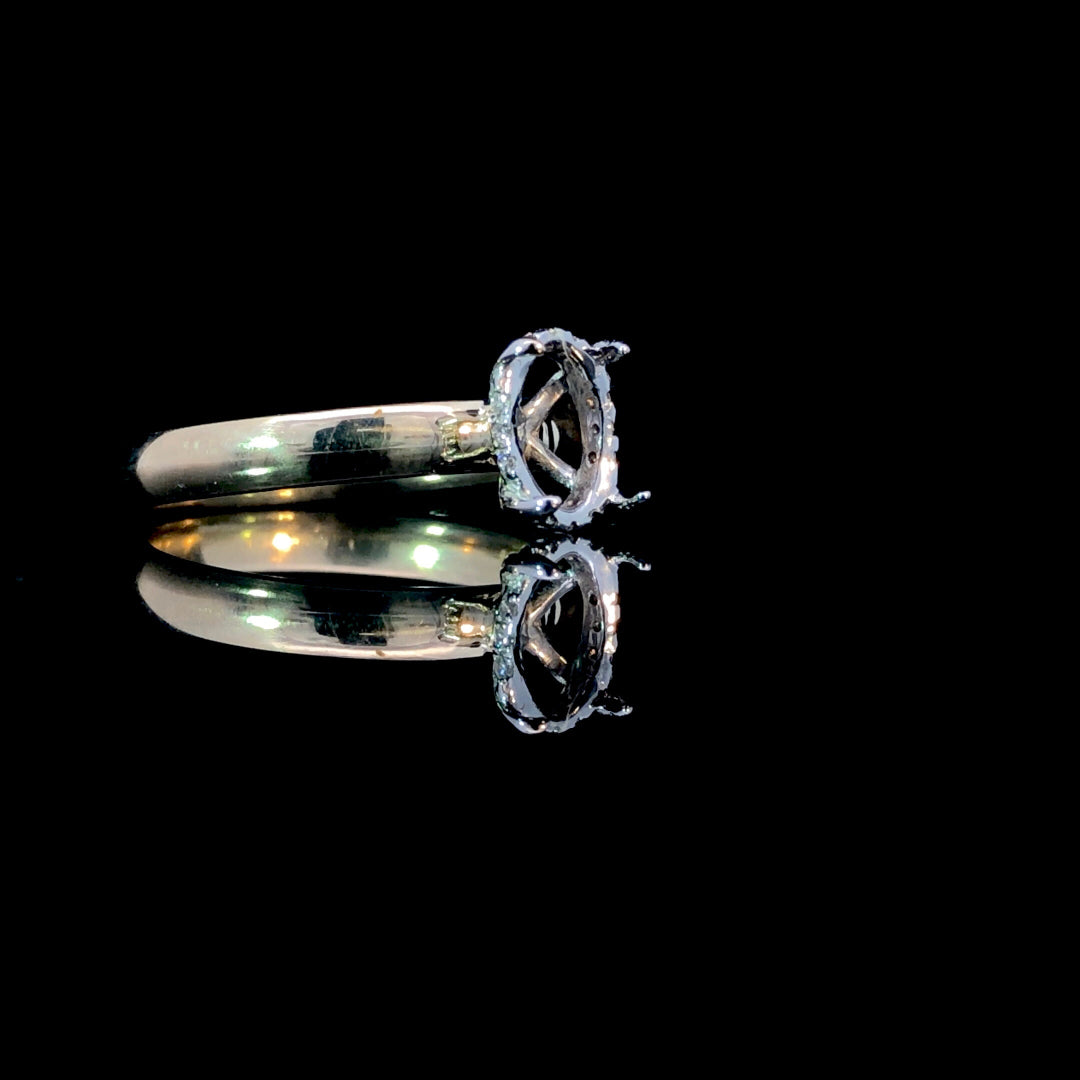 165576 - .06 ctw diamond semi mount