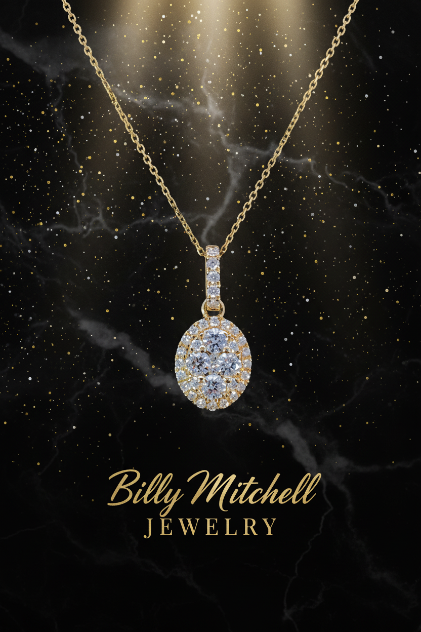 167236 - .35 ctw diamond pendant