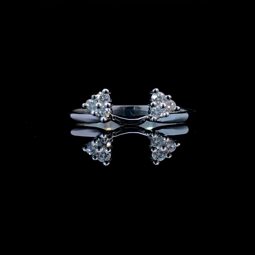 163040 - .15 ctw diamond ring guard