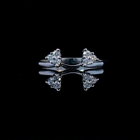 163040 - .15 ctw diamond ring guard