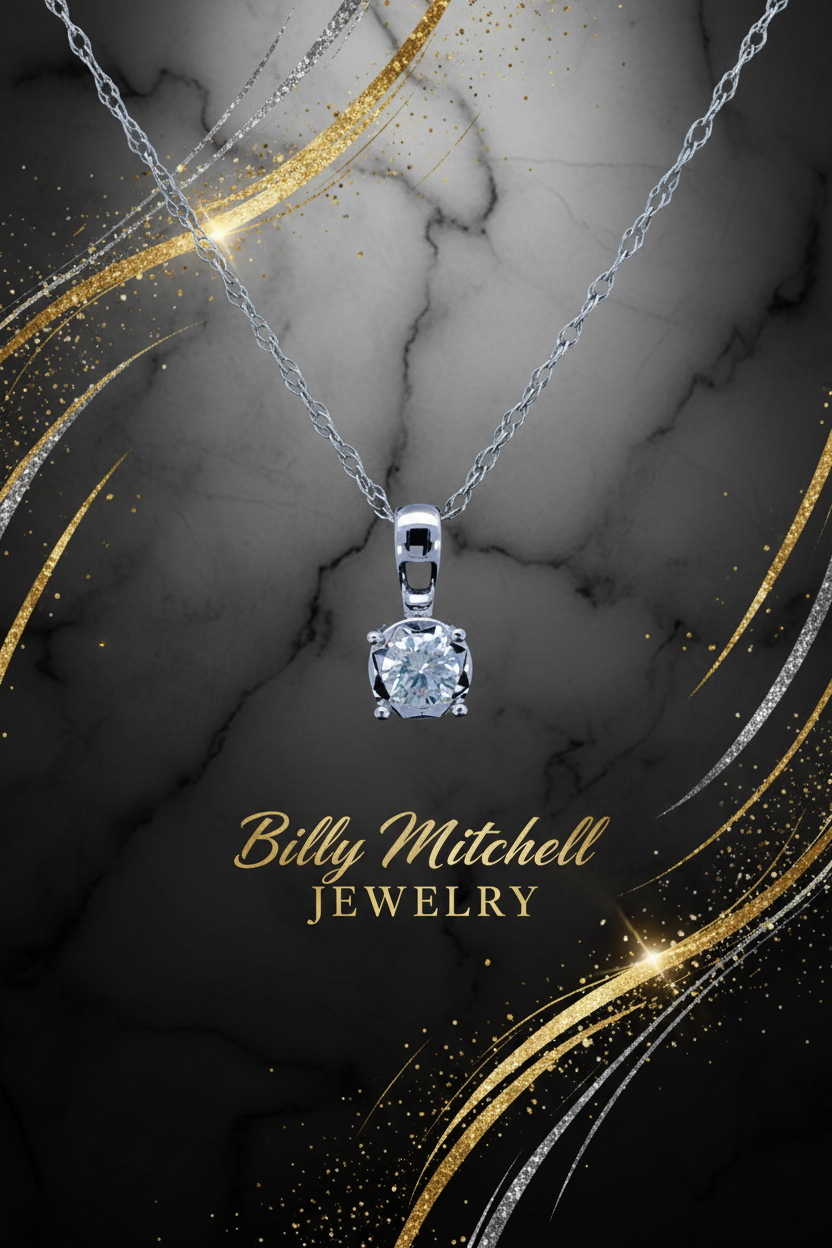 165430 - .17 ctw diamond pendant