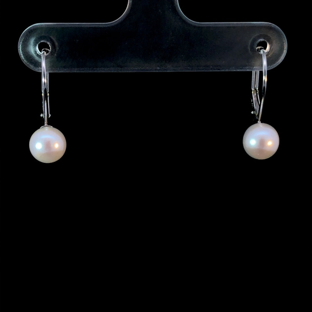 Pearl earrings