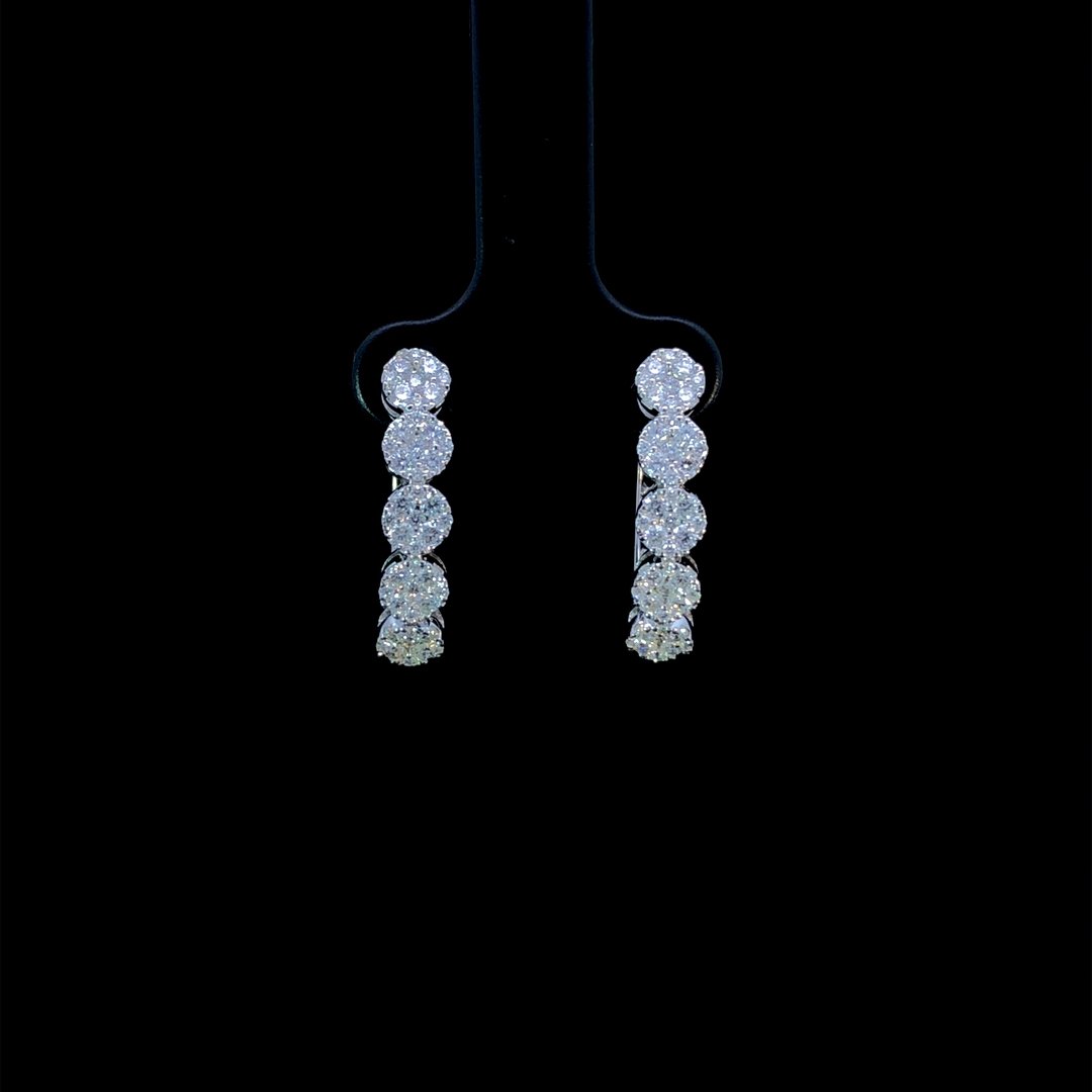 164235 - 1.00 ctw diamond earrings