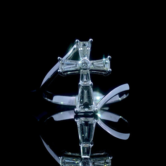 161647 - .66 ctw diamond ring
