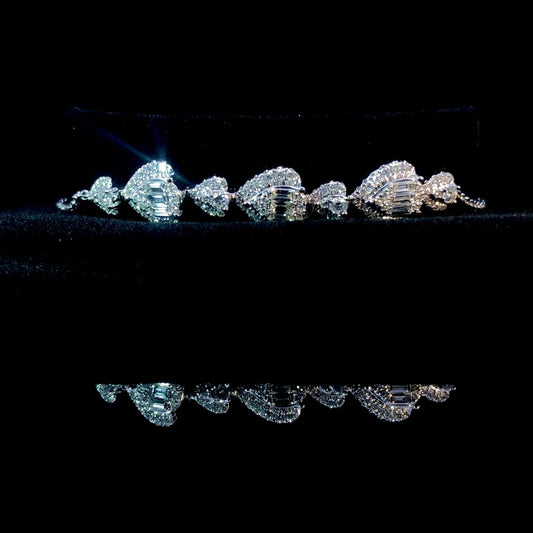 163715 - .74 ctw diamond bracelet