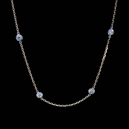 162226 - 1.00 ctw diamond necklace