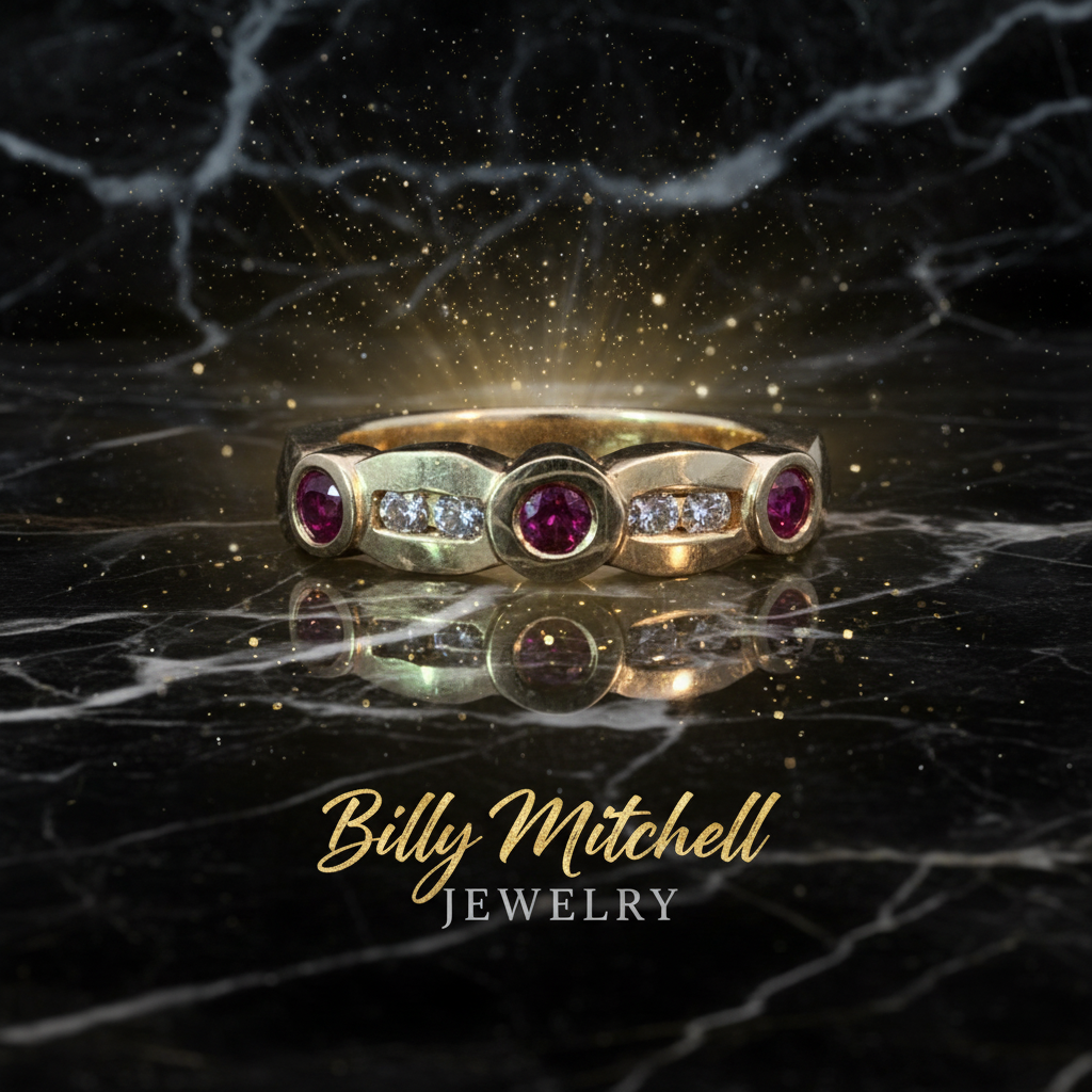 103223 - Ruby and Diamond Ring