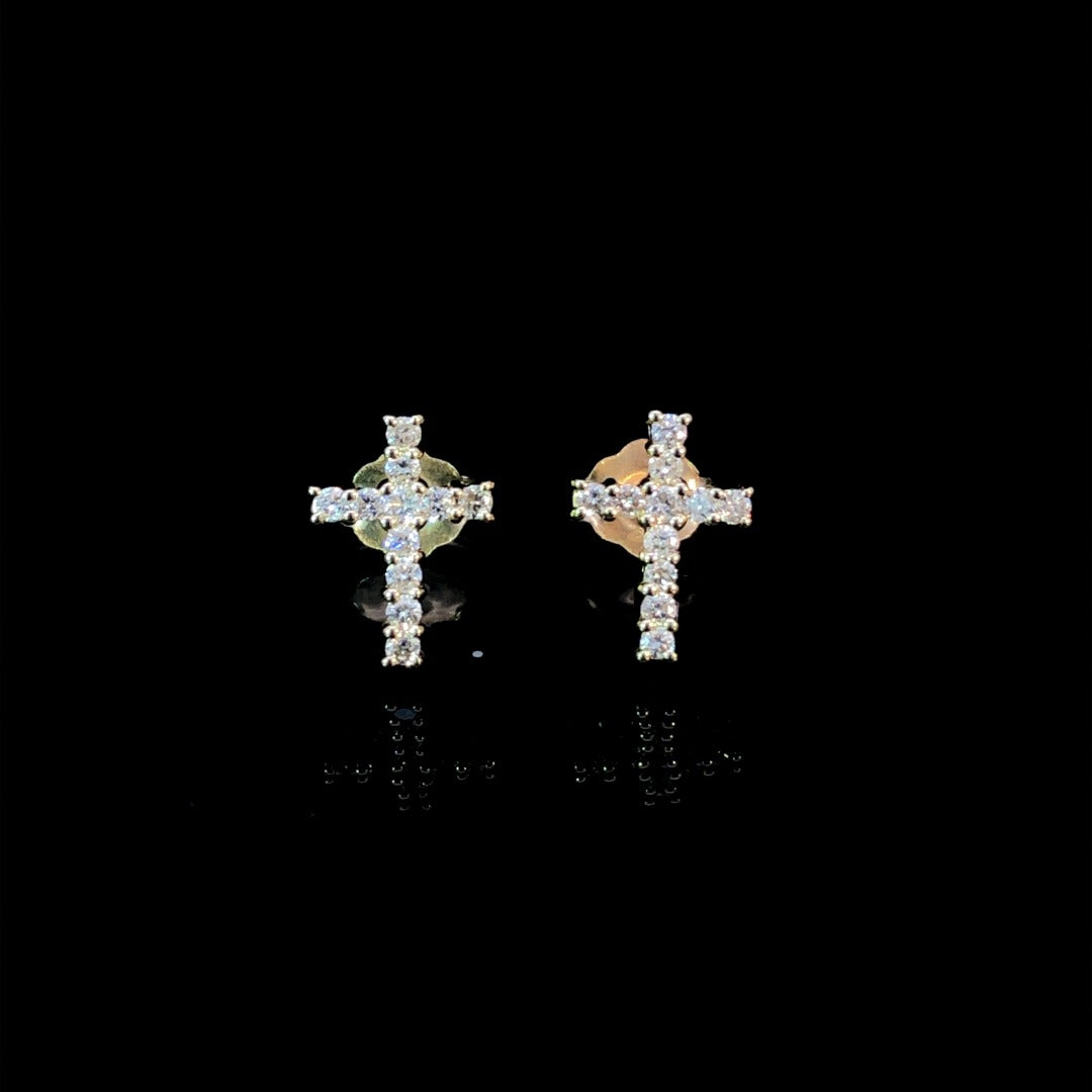 160866 - .25 ctw diamond earrings