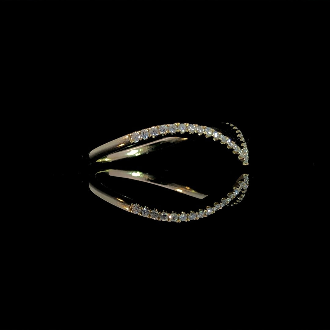 163344 - .15 ctw diamond band