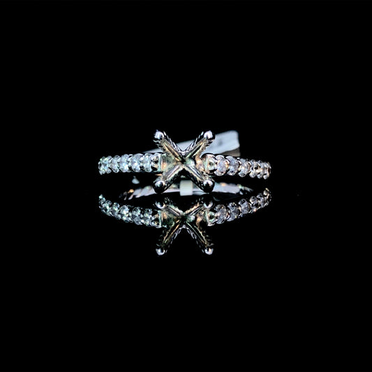 159423 - .60 ctw diamond semi mount