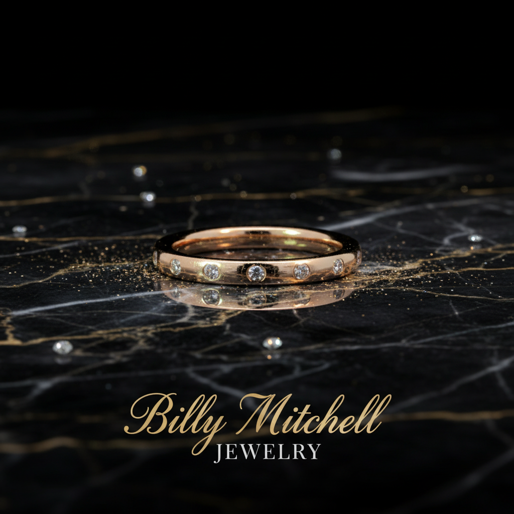 162972 - .09 ctw diamond band