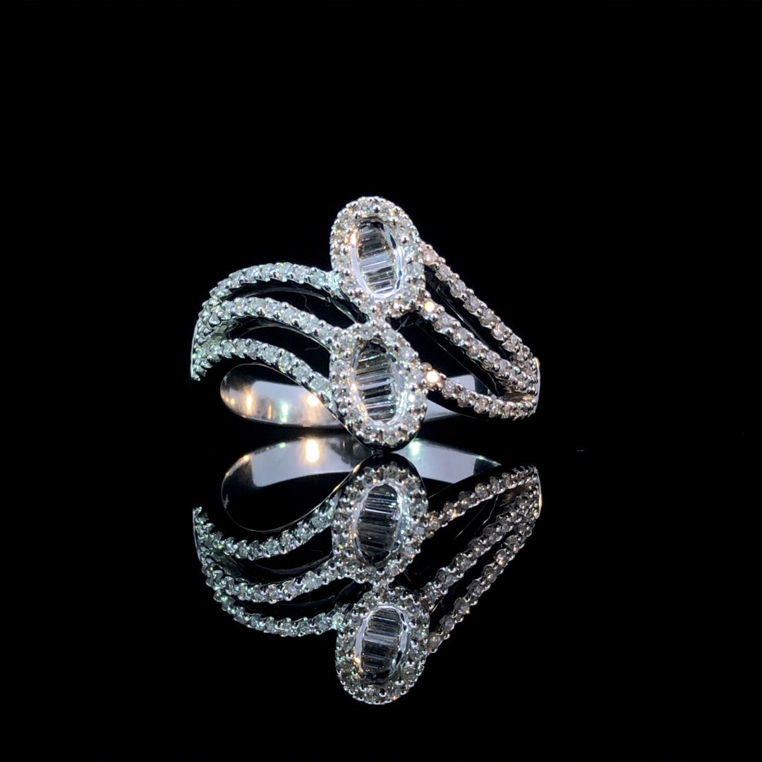 163129 - .56 ctw diamond ring