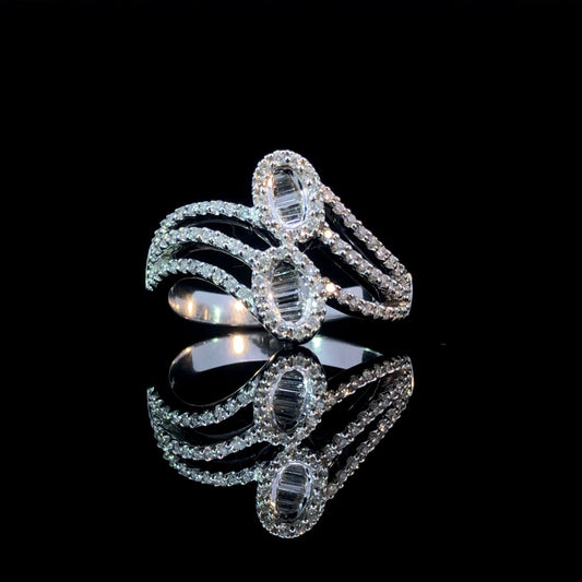 163129 - .56 ctw diamond ring