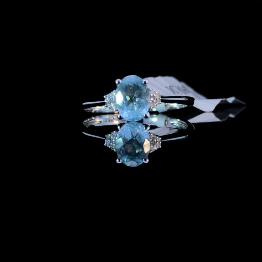 159448 - Aquamarine ring