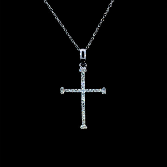 165980 - .25ctw diamond pendant