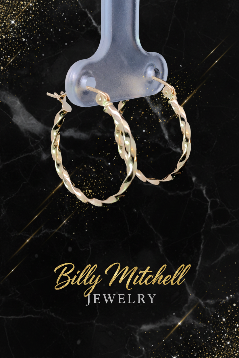 165528 - Gold hoops
