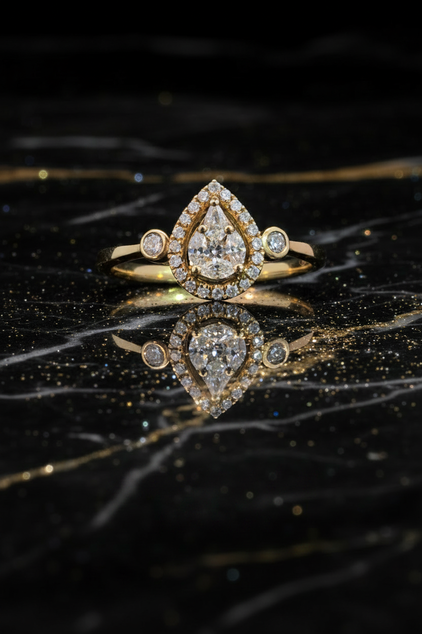 163293 - .32 ctw diamond ring