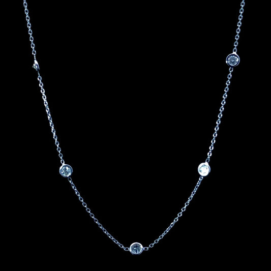 162208 - 1.00 ctw diamond necklace