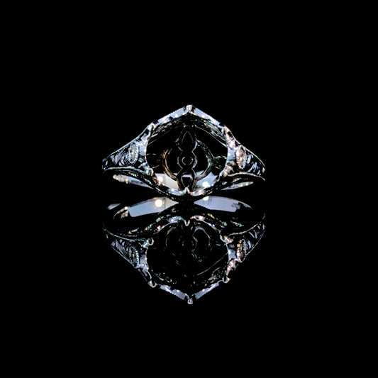 149220 - .07 ctw diamond semi mount