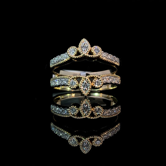 159936 - .33 ctw diamond ring guard