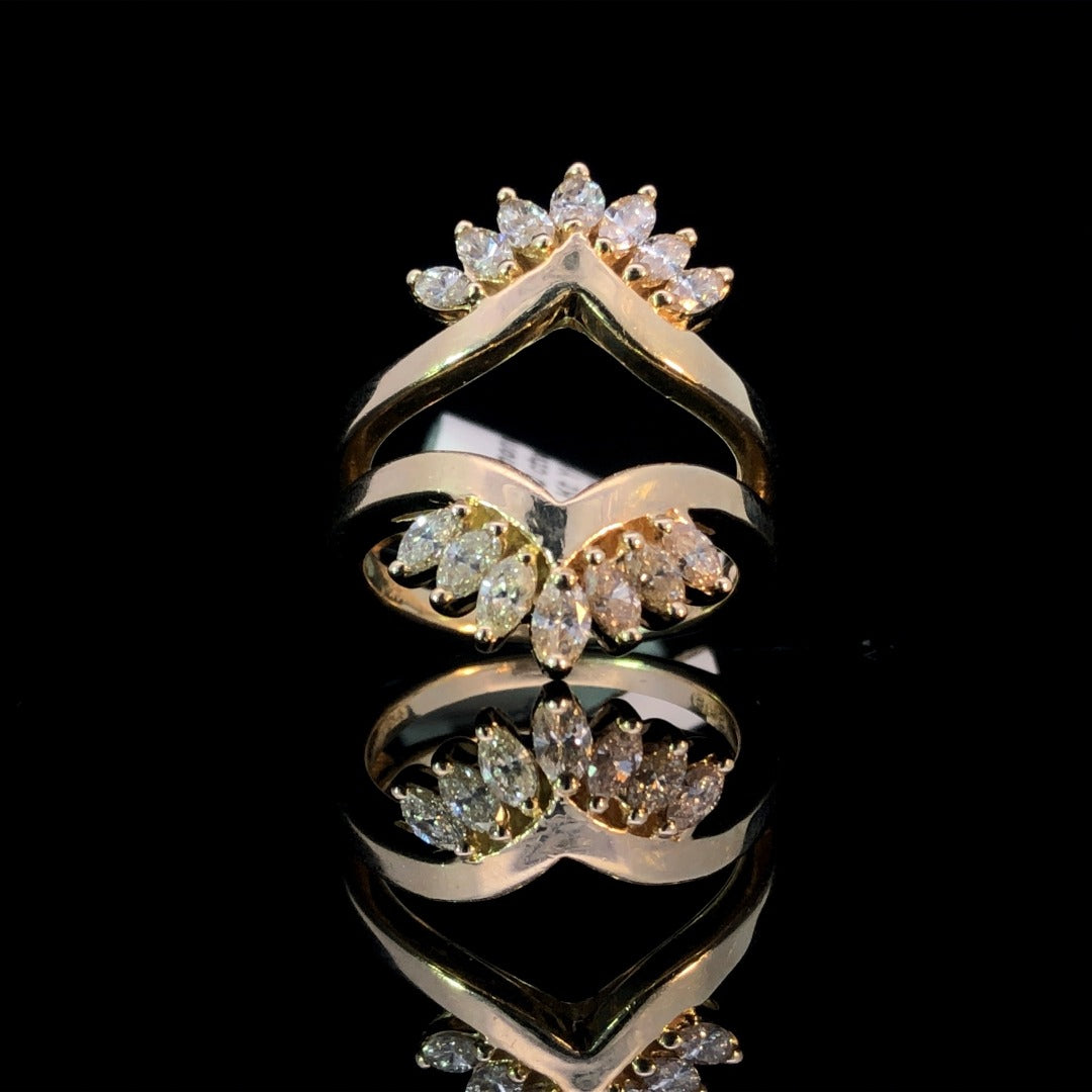 106116 - 1.00 ctw diamond ring guard