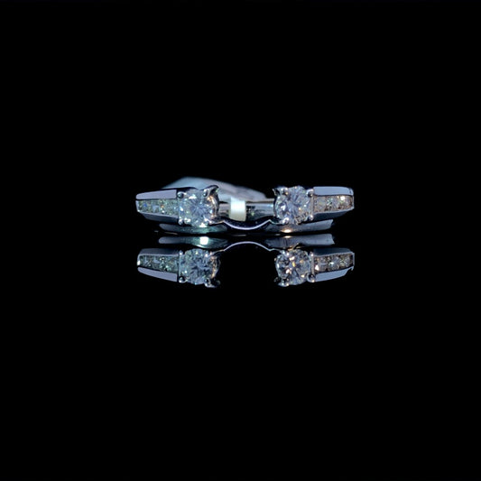 137008 - .50 ctw diamond ring wrap