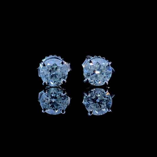 160598 - 1.53 ctw diamond studs