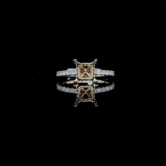 162347 - .40 ctw diamond semi mount