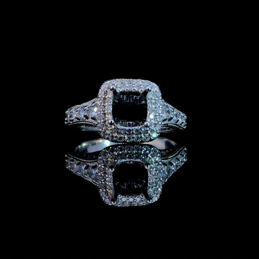156379 - .98 ctw diamond semi mount