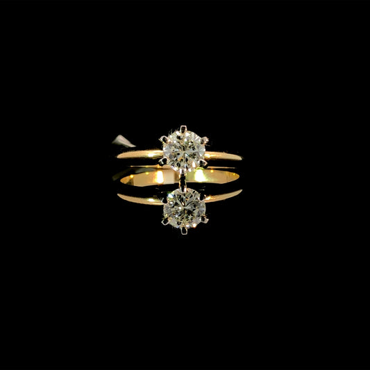 163070 - .59 ct diamond ring