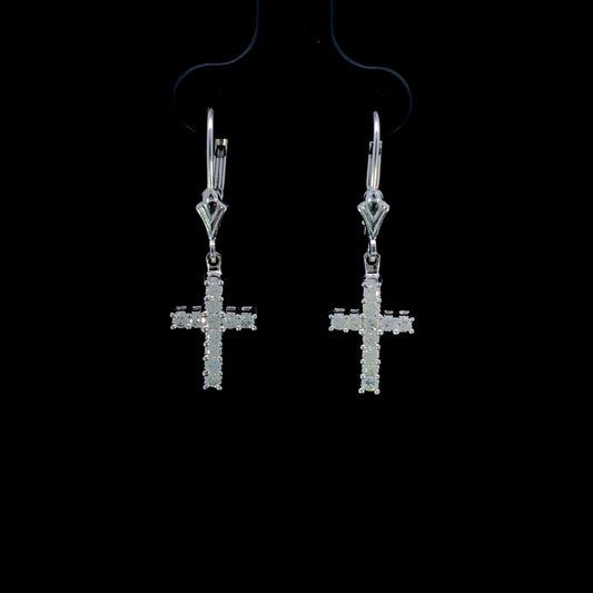 164468 - .40 ctw diamond earrings