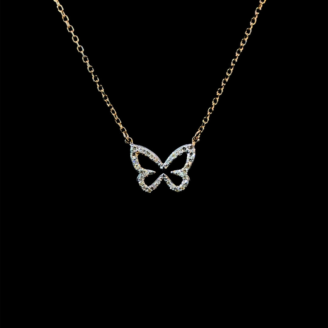 166019 - .10ctw diamond pendant
