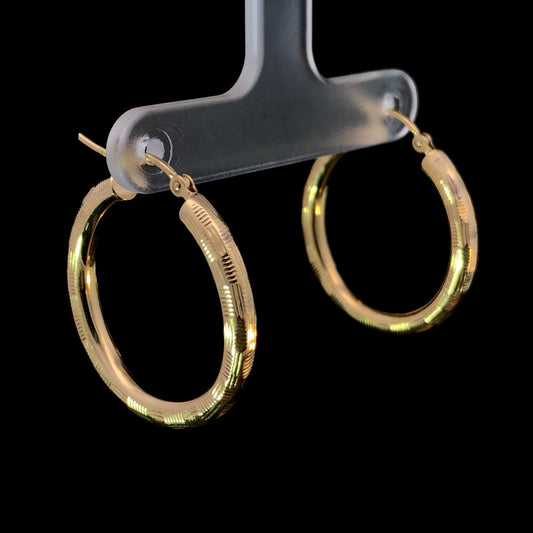 161163 - Gold hoops