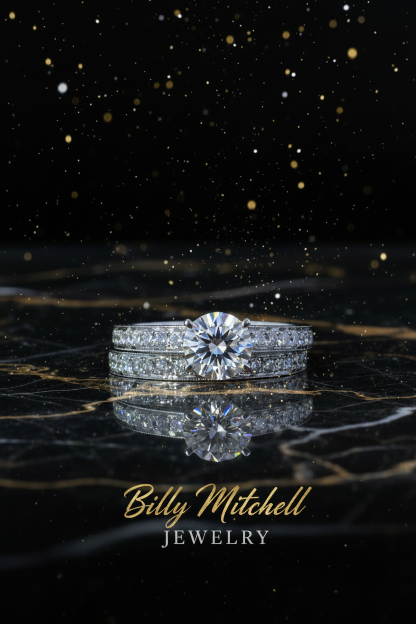 152880 - .38 ctw diamond semi mount