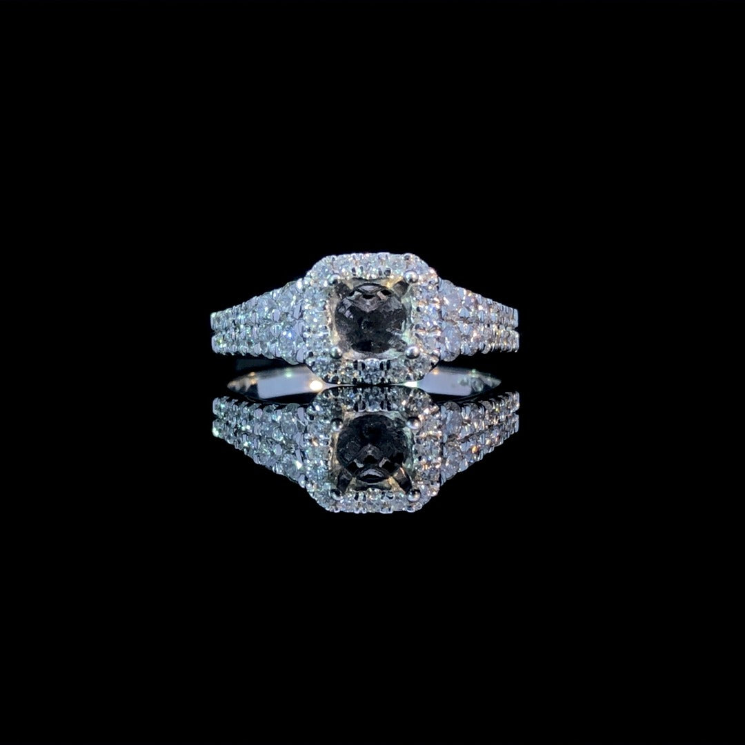 .49 ctw diamond semi mount
