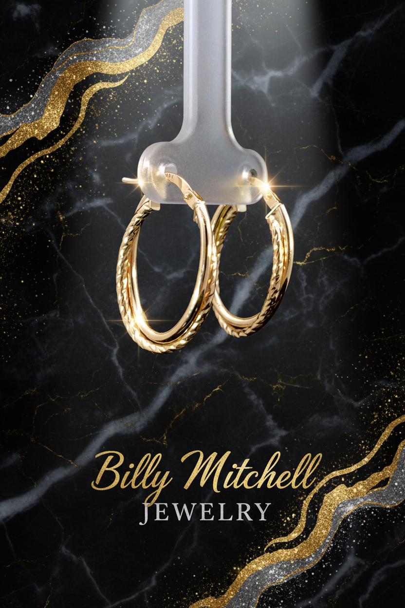 167514 - Gold hoops
