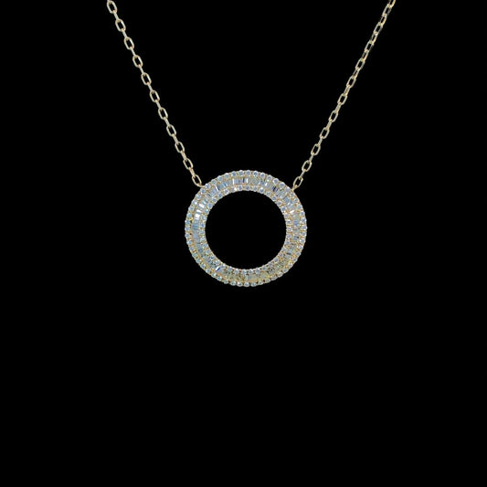 163892 - .60 ctw diamond necklace