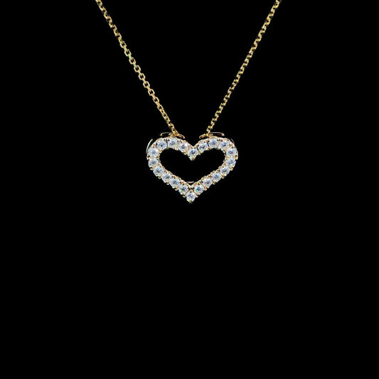 163897 - .50 ctw diamond pendant