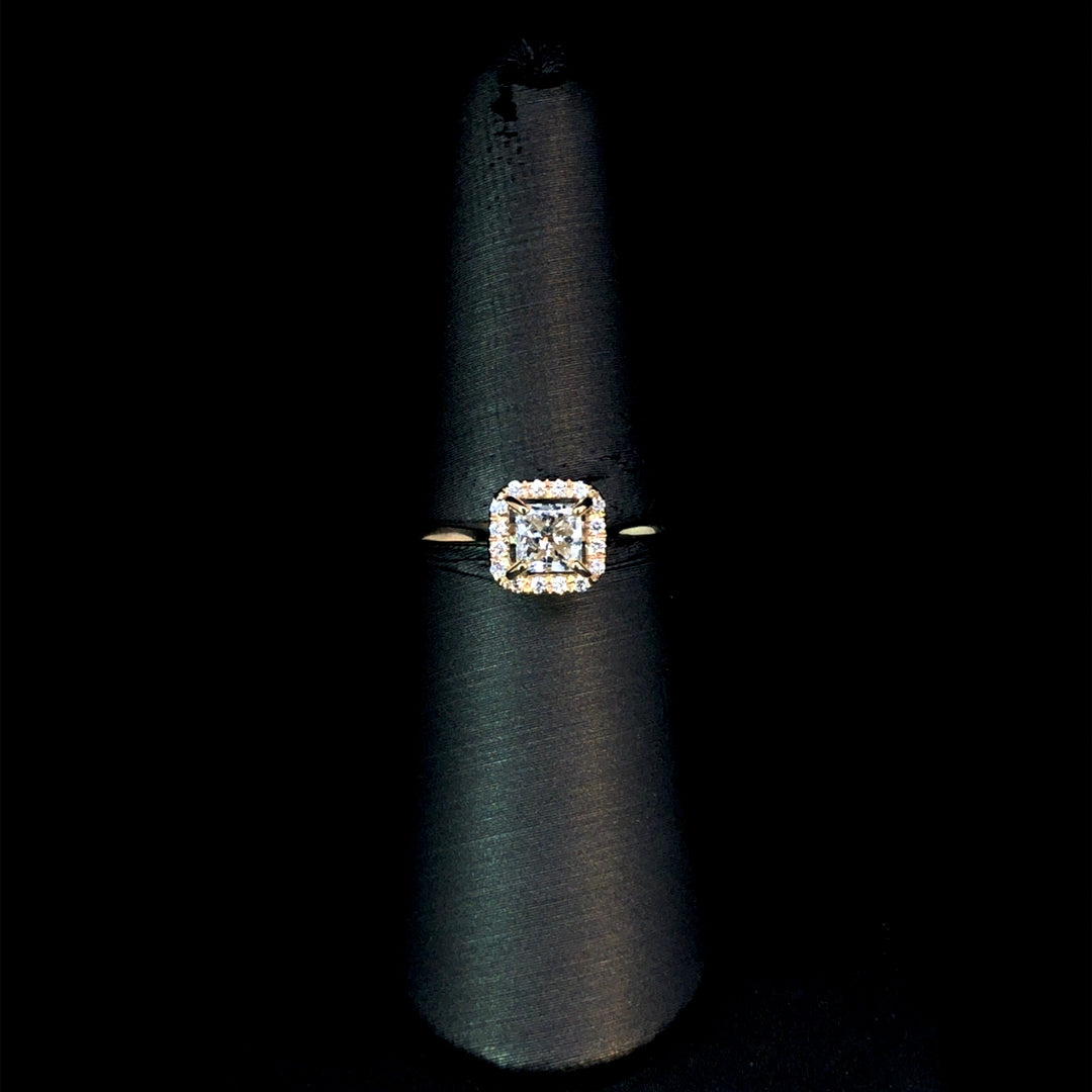 166483 - .58ctw diamond ring