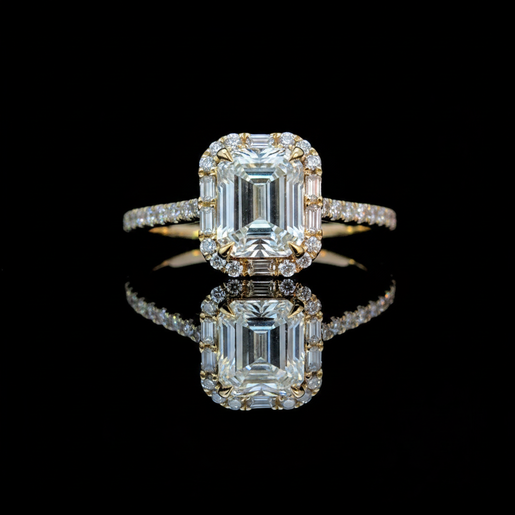 167017 - .31 ctw diamond semi mount