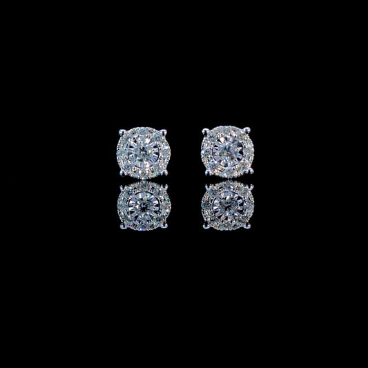 165290 - .25 ctw diamond earrings