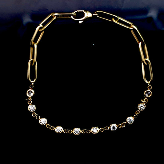 164932 - 1.03 ctw diamond bracelet