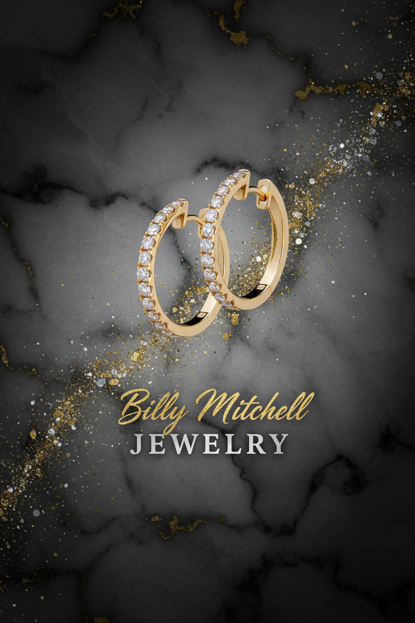 165388 - .65 ctw diamond hoops