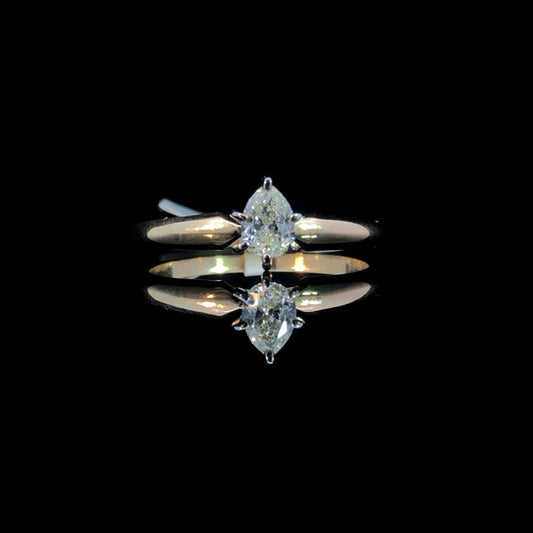 162918 - .30 ct diamond ring