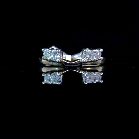 158486 - .44 ctw diamond ring wrap