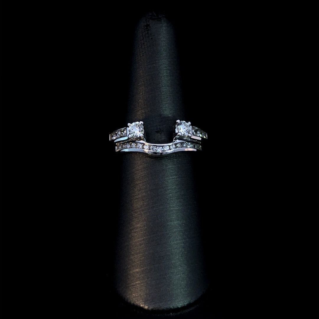 161096 - .75 ctw diamond ring wrap