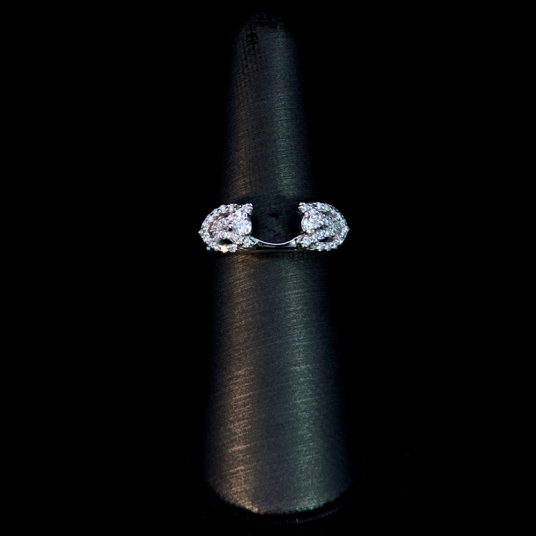 161093 - .31 ctw diamond ring wrap