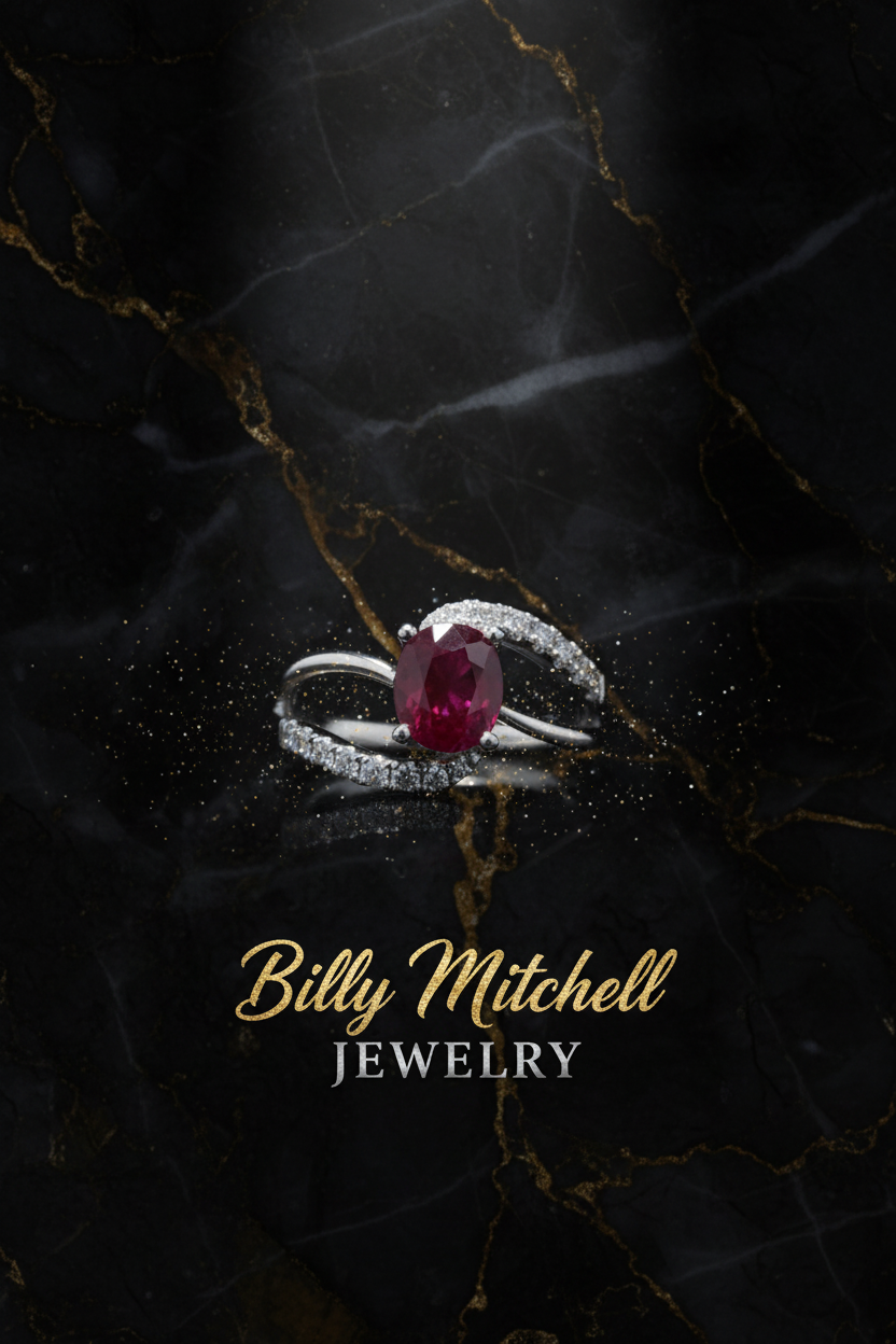 158338 - 1.67 ctw ruby and diamond ring