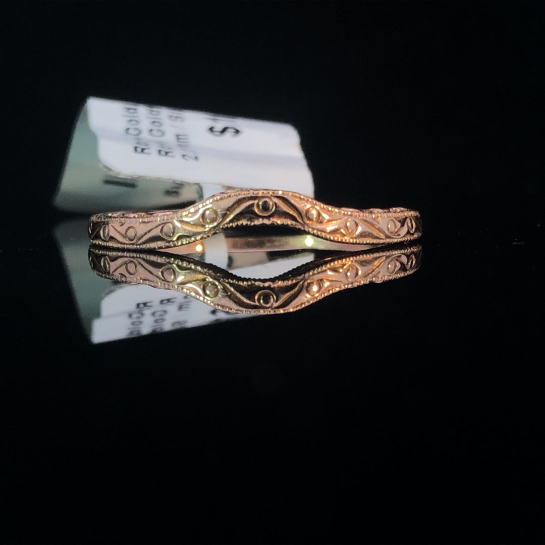 Rose gold band